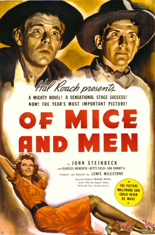 Photo 1 of 1939's movie Of Mice And Men