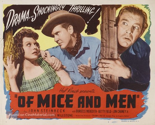 Photo 2 of 1939's movie Of Mice And Men